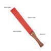 Leather Riding Crop Horse Whip Leather Paddle With Anti-Slip Wooden Handle Riding Crop For Horses Outdoor Lash Supplies 4