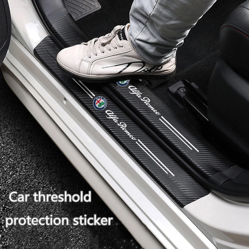 Car Sill Pedal Rear Bumper Protection Stickers - Premium Automotive Styling Accessories