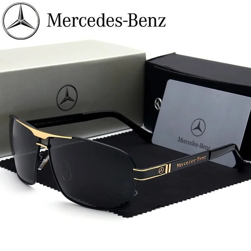 메르세데스 벤츠 A B C E S 클래스 A35 A45 C43 C63 CLA CLS GLA GLB GLC SLK ML 자동차 고급 남성용 편광 선글라스 눈부심 방지 고글
