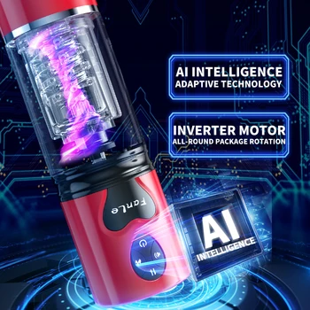 Male Masturbator Automatic Telescopic Rotation Real Vagina Voice Masturbation Cup For Men Pocket Pussy Strong Thrusting Sex Toys 2