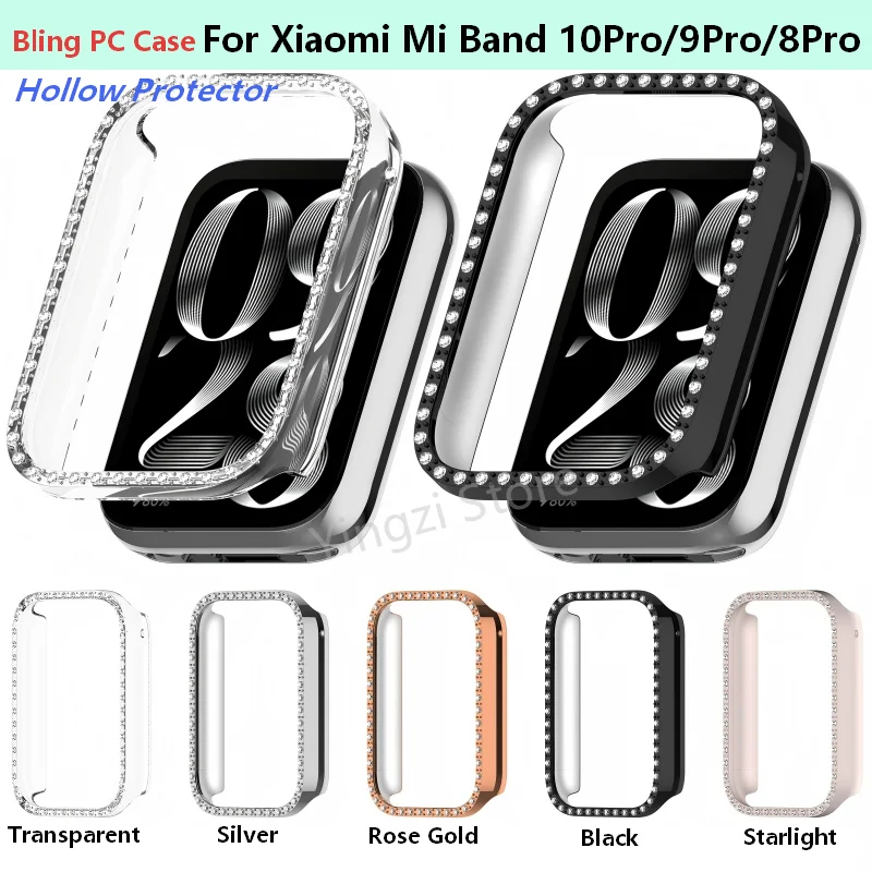 Bling Design Hollow Crystal Protective Cover