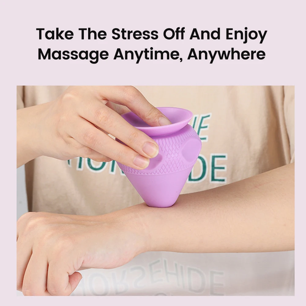 

Massage Cone Solid Adsorption Ball Silicone Fascia Cone Back Massager Stress Relief Yoga Sport Fitness Ball Relieve Pain Tools