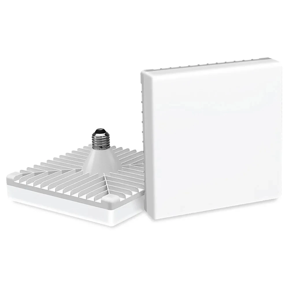 LED Bulb E27 Base 180-265V Square Ceiling Lamp Indoor Lighting 30W 40W 50W Light Bulb Cold White Energy Saving Lamp Garage Light