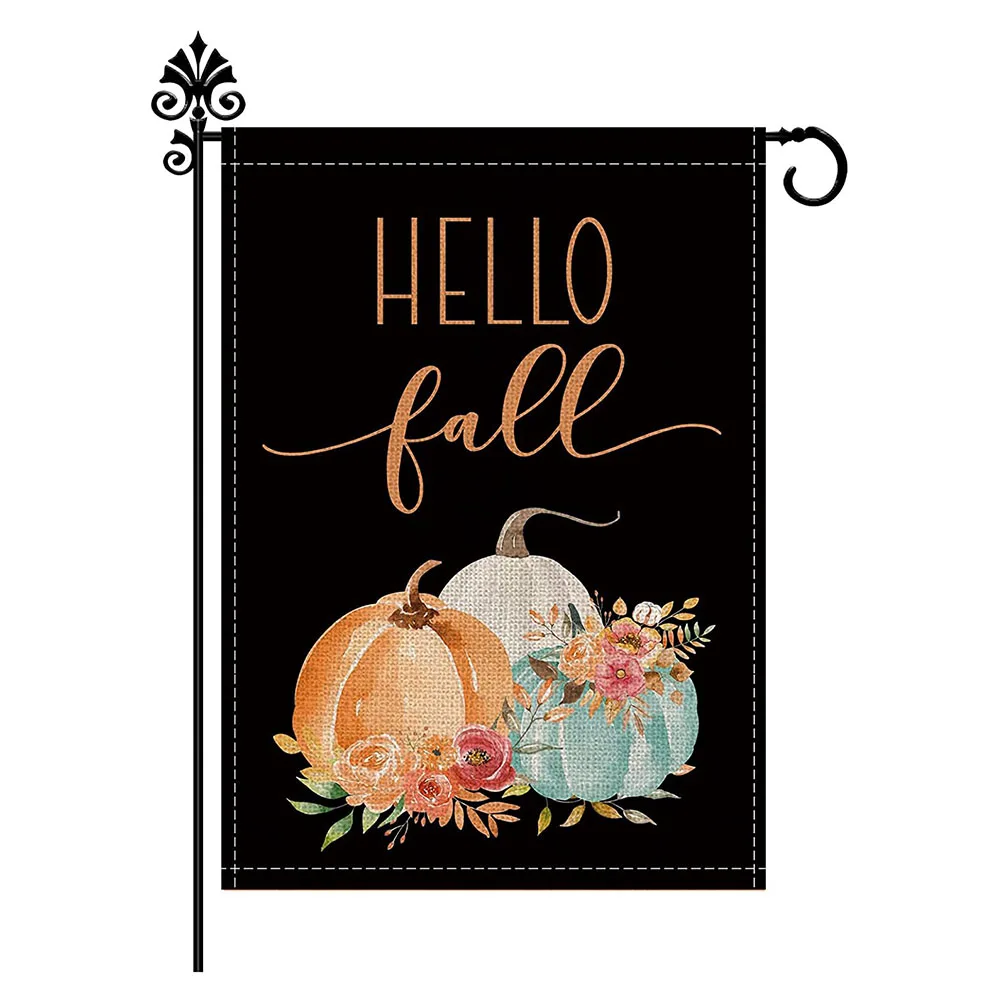 

Festive Atmosphere Halloween Garden Flag, Weatherproof and Fade Resistant, Lasts for Seasons, Easy Decoration for Garden, Patio