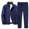 Male Tracksuit Jacket Men Set Large Size 6XL 7XL 8XL Fashion New  Autumn Winter Homme Suit Sweatshirt Sweatpants Men's Set 4