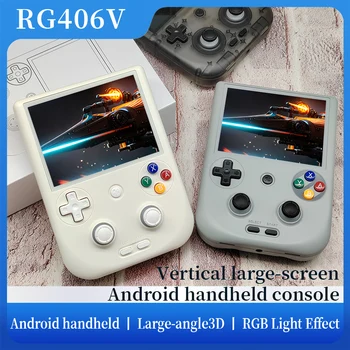 RG 406v Console di gioco portatile 4 "IPS Touch Screen Android13 5500mAh batteria RG406V supporto per videogiochi retrò 1080p WiFi