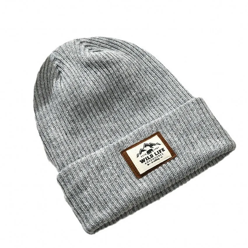 Knitted Beanie for Men Women Winter
