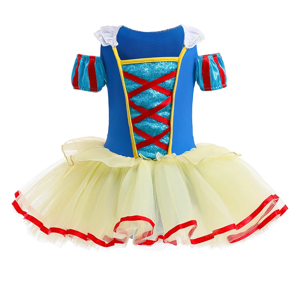 Toddler Ballet Dress Elsa Alice Belle Cosplay Princess Costume Girls Baby Birthday Carnival Party Dancewear Kids Fancy Clothes