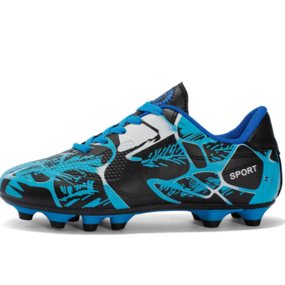 Outdoor primary secondary school students, children's long staple football shoes, men's and women's trendy new youth_voghion.com