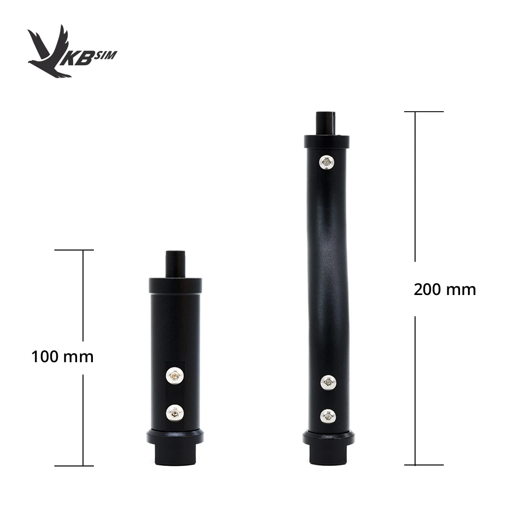 VKBSIM Stick Extension Kits (100mm-Straight / 200mm-Curved) for