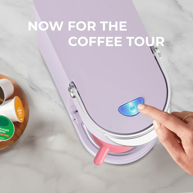 American Kcup Capsule Coffee Machine For Home Use In Hotels, With A Single Cup That Can Automatically Brew Coffee And Tea 5