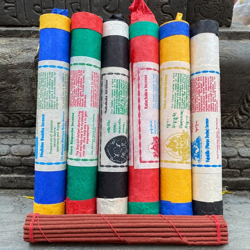 

Nepal Natural Plant Thread Incense Zero Add Bedroom Office Air Purification Soothing Spiritual Temple Meditation Aromatherapy