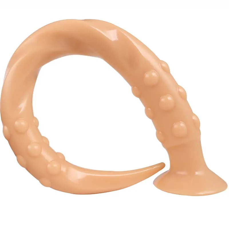Long dildo à perles pour couples anal plug stimulateur sextoy_voghion.com