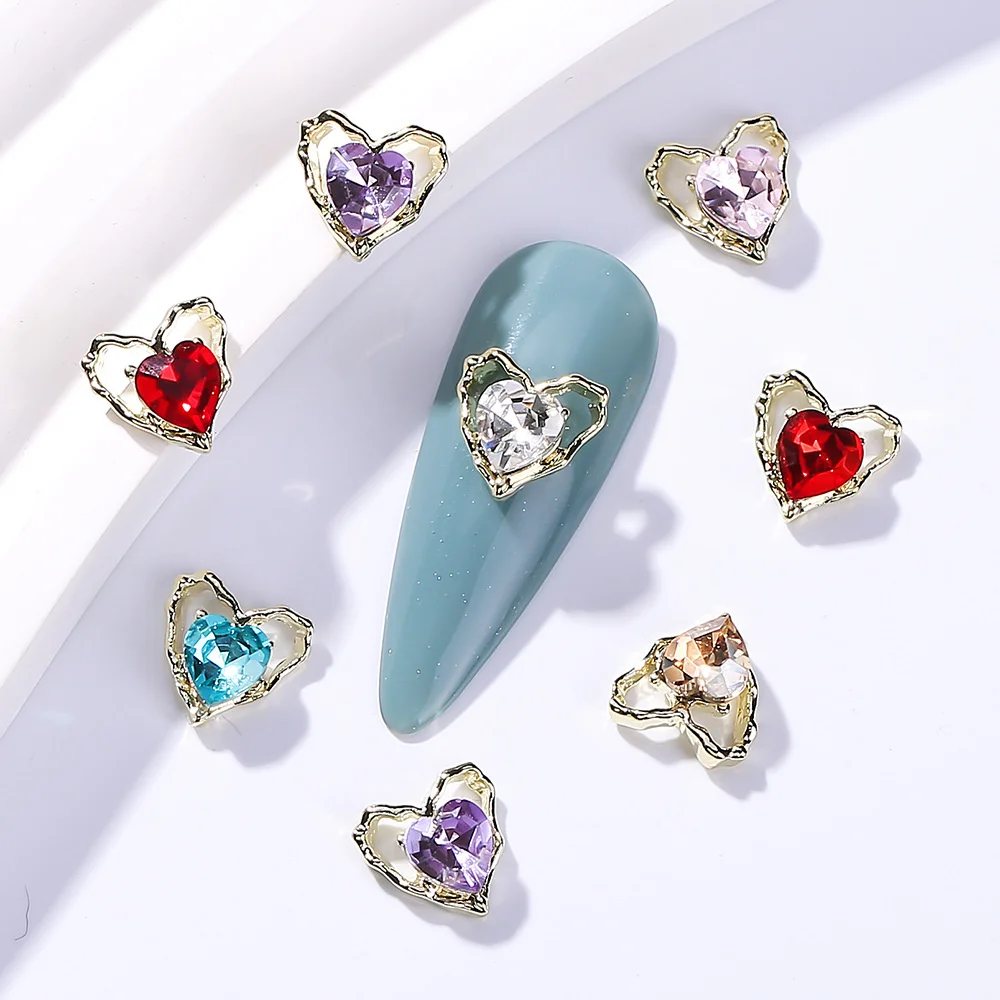 

Ювелирные изделия из сплава модная качественная упаковка из 10 изысканных украшений для ногтей