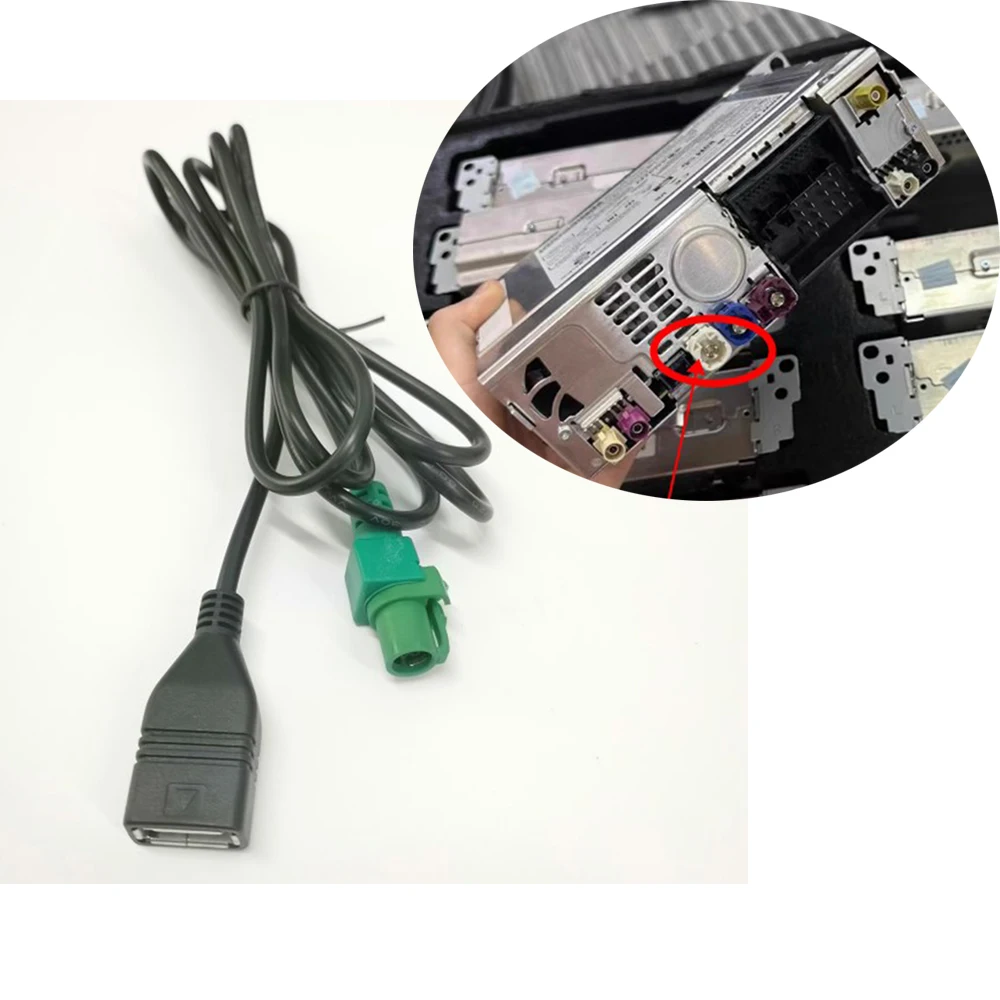 

4 отверстия CD USB адаптер аудио MP3 кабель 1,5 м для BMW E90 E91 E92 E93 F10 F11 F18 F01 F02 Z4 X5 X6 для Mini для Evo маленький хост
