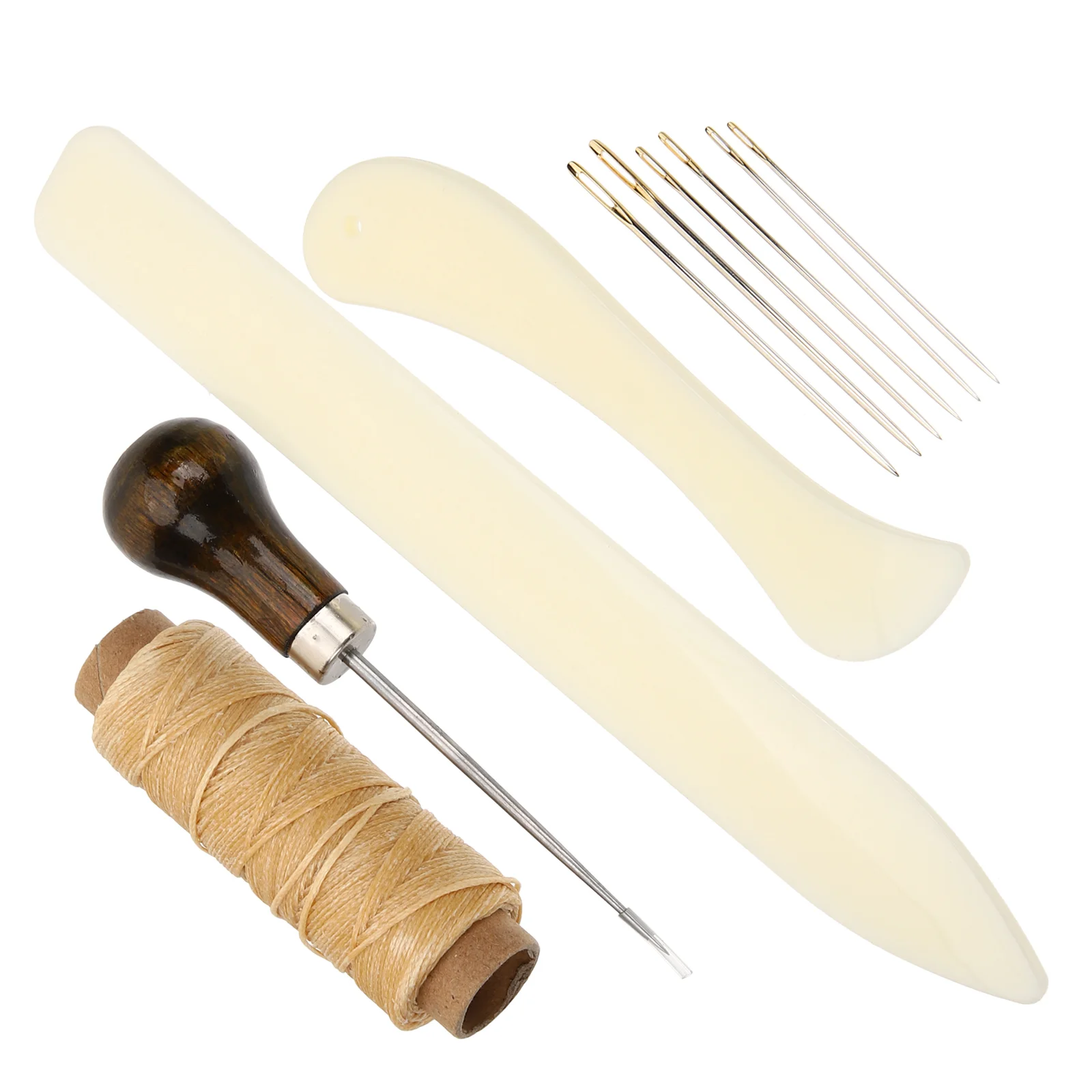 Leather Sewing Kit Leather Tools Leather Craft Tool Kit Leather Craft Tools Leather Craft Tool Book Binding Press 1 Set of Bookbinding Kit Sewing Kit DIY Bookbinding Crafts DIY Sewing Tools