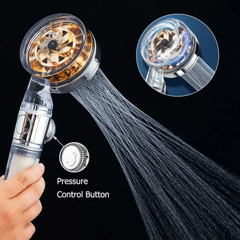 Soffione doccia pressurizzato con filtro Spray a pioggia ad alta pressione Ugello per rubinetto doccia a grande flusso Accessori per il bagno 1