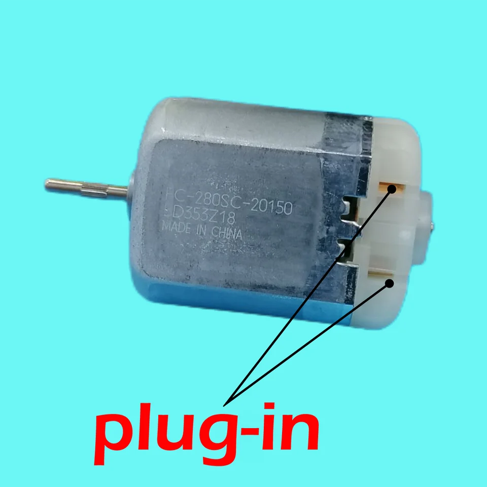 FK-280SA-18165 DC 12V 280 Carbon Brush electronic starter for Home