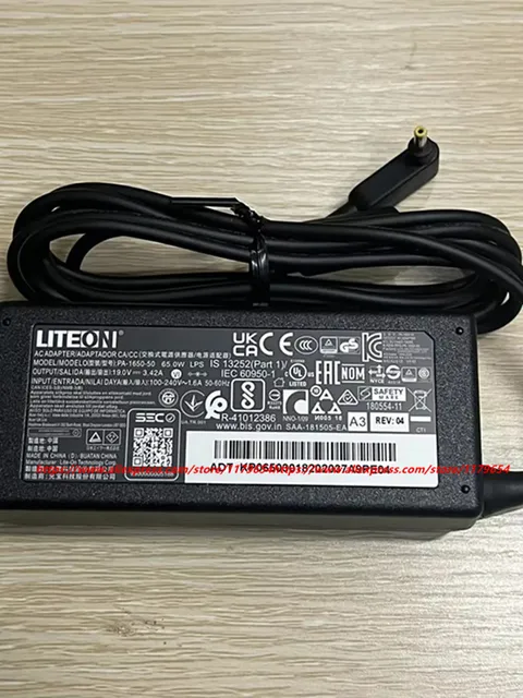 (未使用･未開封品)　GateWay PA-1650-01 65Wノート用互換ACアダプター DC19V-3.42A対応 7z28pnb Amazon | 【Amazon.co.jp 限定】HCMA 新*品 Gateway ノート