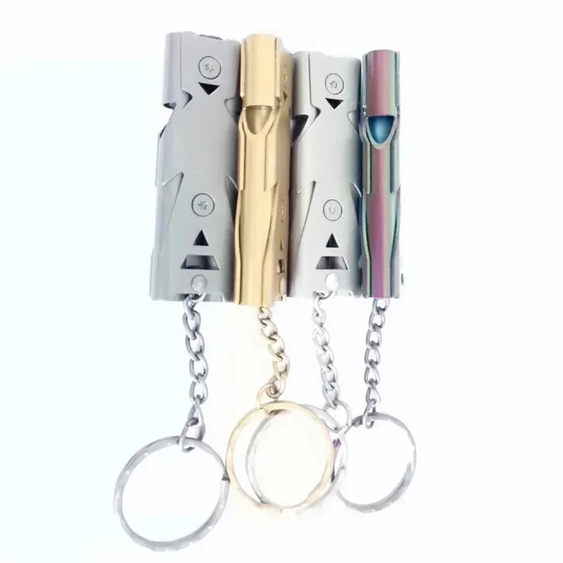 Pet Dog Cat Training Whistle Two-tone Flute German Shepherd Sound Repeller Outdoor Survival Parrot Training Whistle Pet Supplies