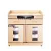 ZK Disinfection Cabinet Commercial Large Capacity Stainless Steel Dining Cupboard Golden Touch Screen Smart 1