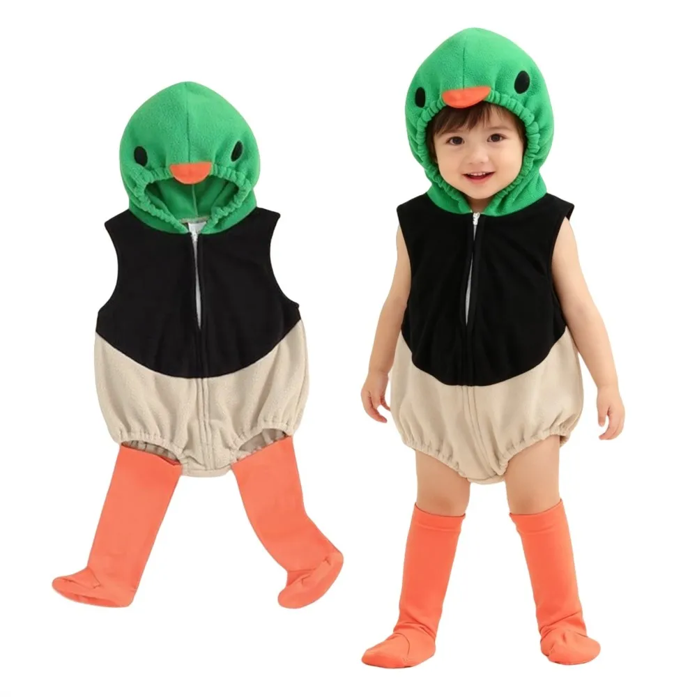 2pcs/set Baby Boy Girl Bird Bodysuits Outfit Newborn Photography Props  Romper 0-24M