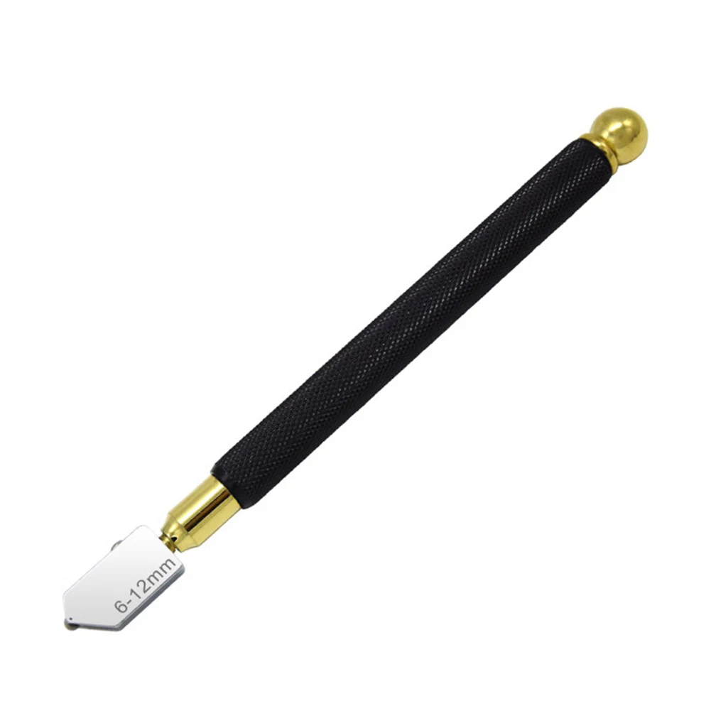 Glass Cutter 2PC Glass Knife Household Manual Multifunctional Tile Cutter Diamond Cut Thick Glass Roller Type Special Push Knife Manual Tools