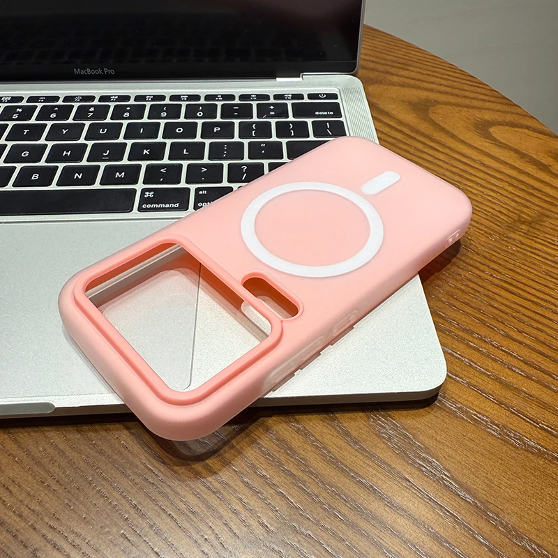 Candy Color 2-in-1 Shockproof Magnetic Charging Case - Armor PC+TPU