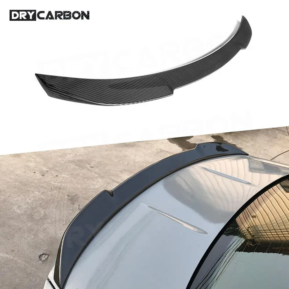 

Dry Carbon Fiber Duckbill Rear Trunk Wing Spoiler Rear Deck Spoiler Car Wing for BMW 2 Series F22 F87 M2 Coupe 2014-2019