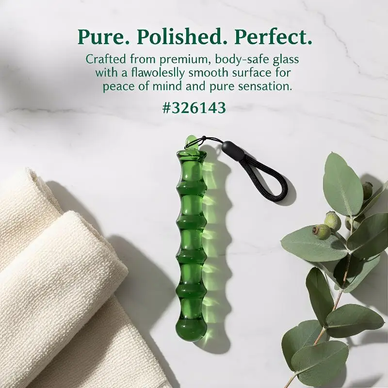 Muscle Relaxation Massage Stick Smooth Thornless Meridian Acupoint Tool for Full Body Stress Relief Post Exercise - 3