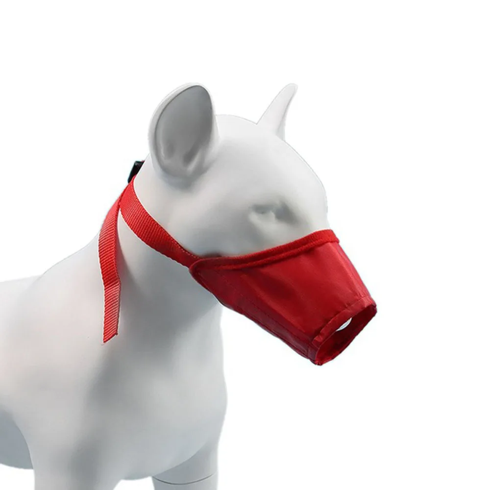 Adjustable Breathable Dog Mouth Muzzle Anti-Bite Pet - PeticaDeals
