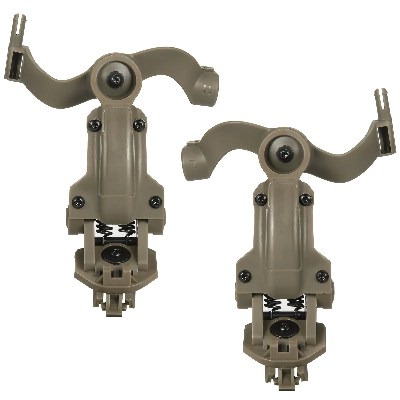OPS CORE ARC/Wendy M-LOK Fast Helmet Rail Mount Adapter Tactical Headset Accessories Hunting Airsoft Shooting Headphone Bracket tactical headset tactical helmet adapter tactical helmet accessories tactical headset bracket