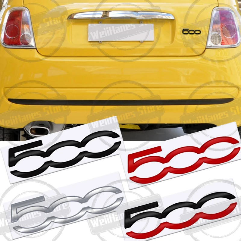 Premium Metal 3D Badge Letter Logo - Car Rear Trunk Body Sticker Emblem Accessory