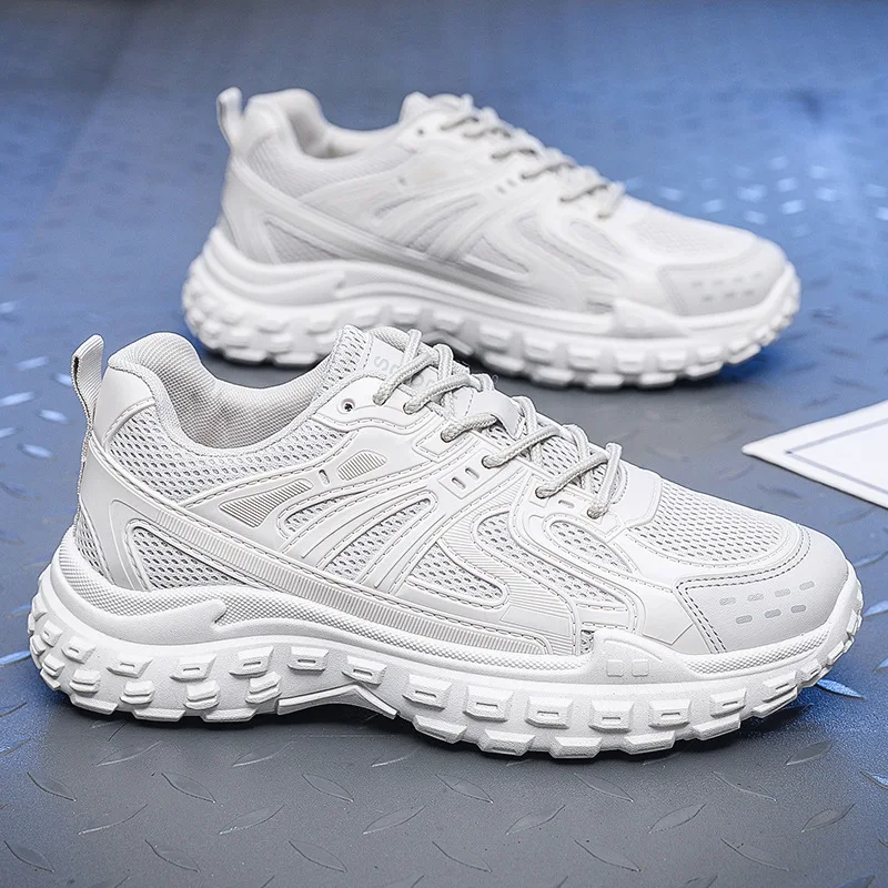 

Fashion Tire Sole Clunky Sneakers Outdoor Comfortable Breathable Casual Shoes for Men Walking Sneakers Zapatillas Hombre SY6-236