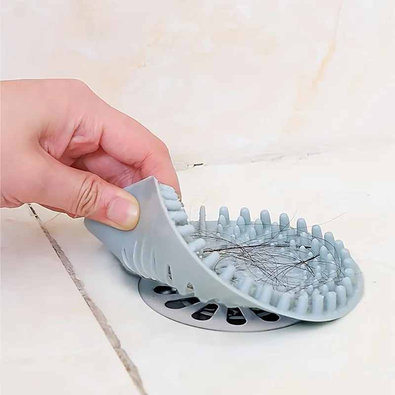Bathroom Sewer Hair Strainer Kitchen Sink Sink Anti-Odor Clogging Silicone Anti-Hair Floor Drain Cover sink filter,sink strainer,shower drain catcher,hair drain catcher,silicone floor drain cover,floor drain cover,hair drain filter,floor drain filter,floor drain hair filter,floor drain hair catcher,drain hair catcher