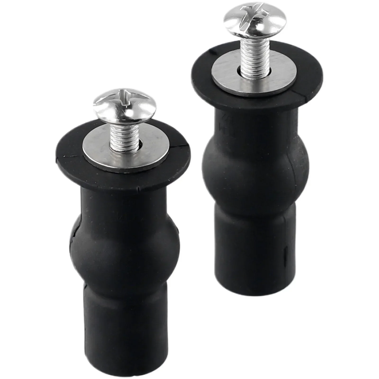 2pcs Top Fix Toilet Seat Screws Nut Cover Lid Pan Fixing WC Blind Hole Fitting Kits Universal Bathroom Accessories Replacement