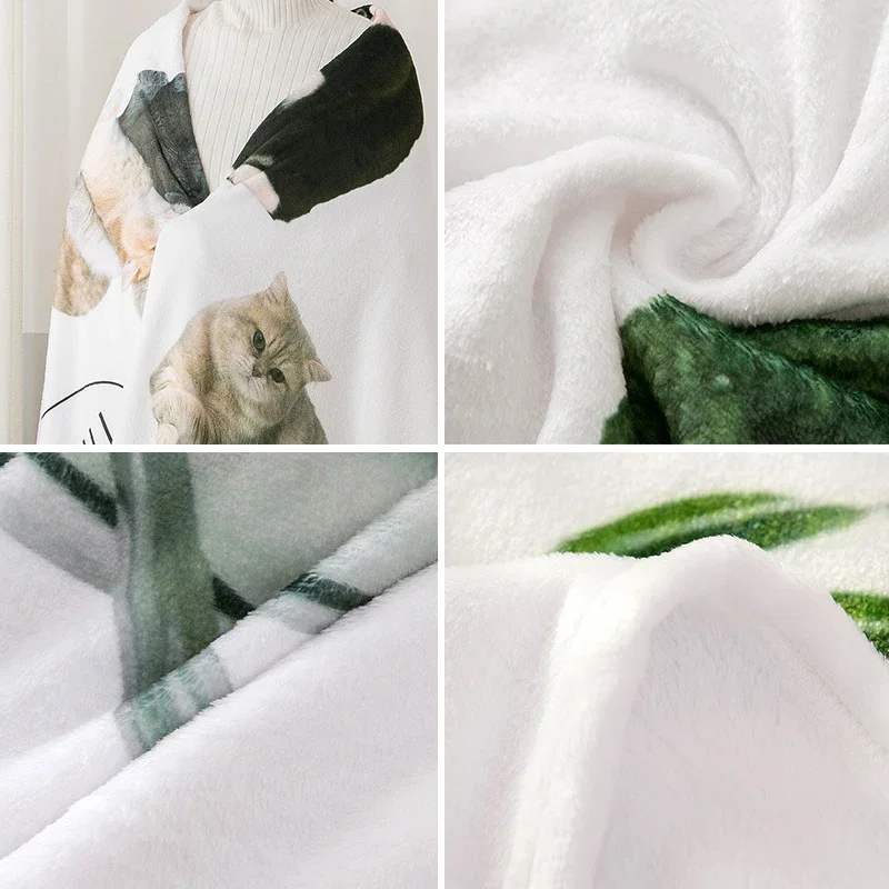 Winter Blanket Sofa Messi Digital Print King Size Warm Knee Bed Fleece Camping Custom Fluffy Soft Blankets Microfiber Bedding 6