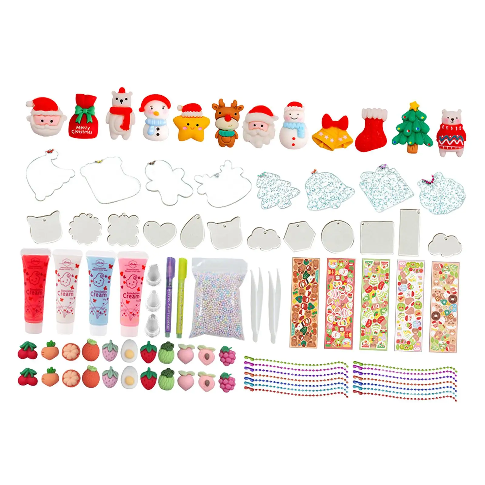 

Kids Arts and Craft Cards DIY Kits for Christmas Card DIY Decor Party Favors