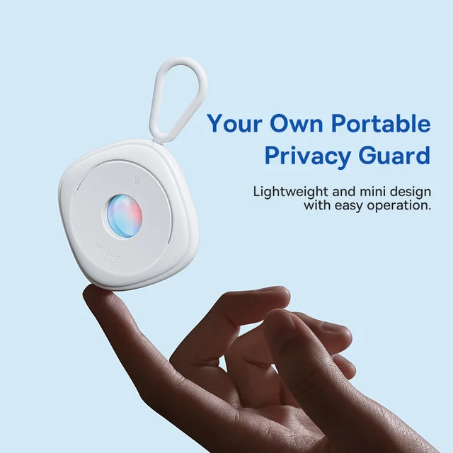 Baseus Camera Detector for Anti Candid Security Protection Mini Pinhole Hidden Camera Lens Detect Gadget Hotel Peeping Detector 6