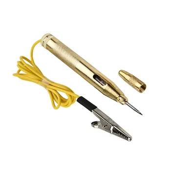 Practical Test pens Car Circuit Fuse Electrical Testers Voltage Tester 6V/12V/24V Probe Pen Pencil Test Light Diagnostic Cable 1