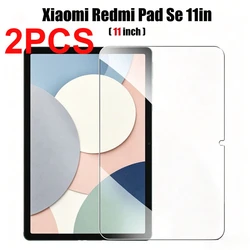 Premium Tempered Glass Screen Protector Set - 2 Pack, Clear 9H Shield (2PC - Redmi Pad Se 11)