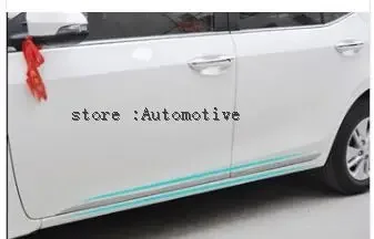 

Молдинг для боковой двери автомобиля из нержавеющей стали для toyota corolla 2014, 2015, 2016, 2017, 2018, автомобильные аксессуары