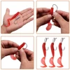 4/6/12Pcs Jig Heads Fishing Hooks Tube bait jighead Worm lure Fishhooks for Bass Crappie Salmon Fishing jig 1/8oz 1/4oz 3/8oz 5