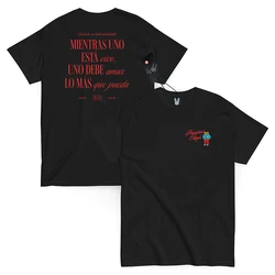 Bad Bunny 'Debi Tirar Mas Fotos' Hip - Hop Graphic Tee - Unisex 100% Cotton Short Sleeve - XS (BLACK BB8)