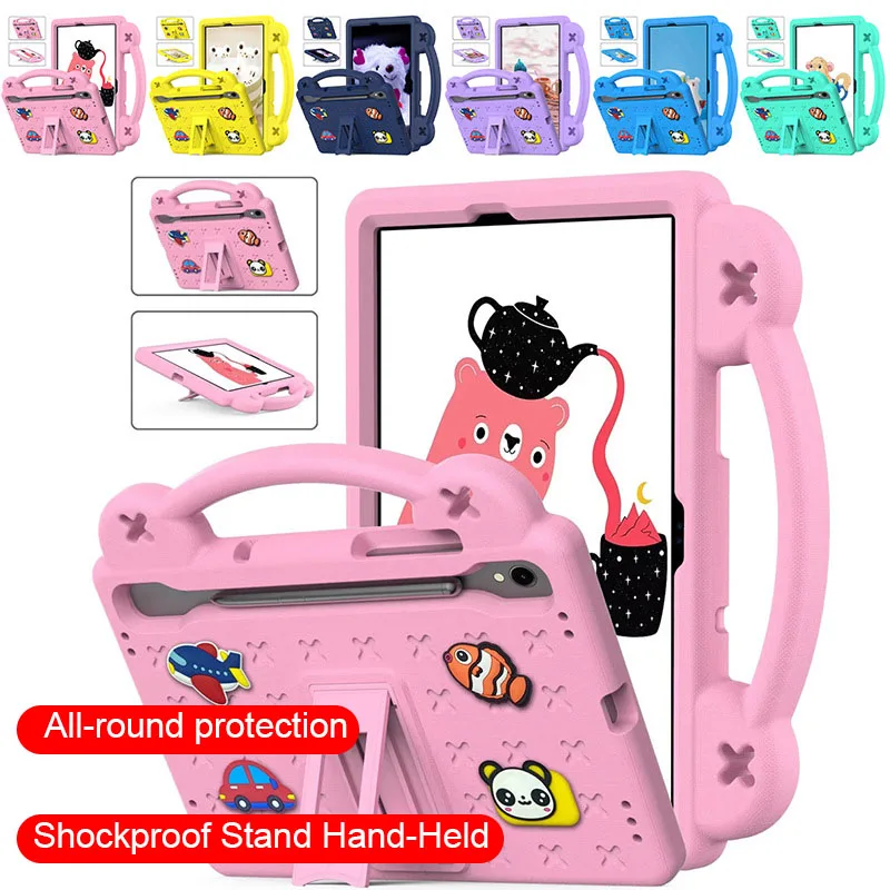 Custodia Per Bambini Per Samsung Galaxy Tab A9 Plus 2023 Nuovo Supporto Antiurto Eva Bear Tenuto In Mano Per Samsung Galaxy Tab A9 + 11.0 "Cover