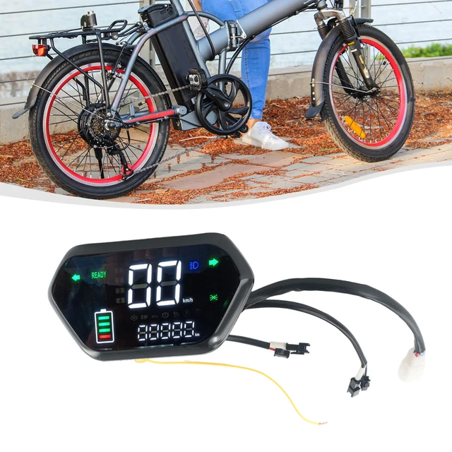 Compteur De Vitesse Velo 48V-72V Display Meter Control Panel For