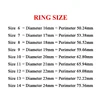 Bague de couple Forever Love pour hommes et femmes, bague de mariage en acier inoxydable avec cœur, bijoux de fête pour personnes âgées, dimension à la mode, nouveau