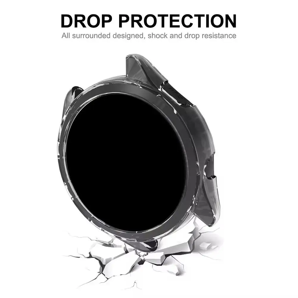 

1pc For Oneplus Watch 2 Protective Case Screen Protector Film Smartwatch Frame Case All-coverage Dust-proof And Drop-proof I5J5