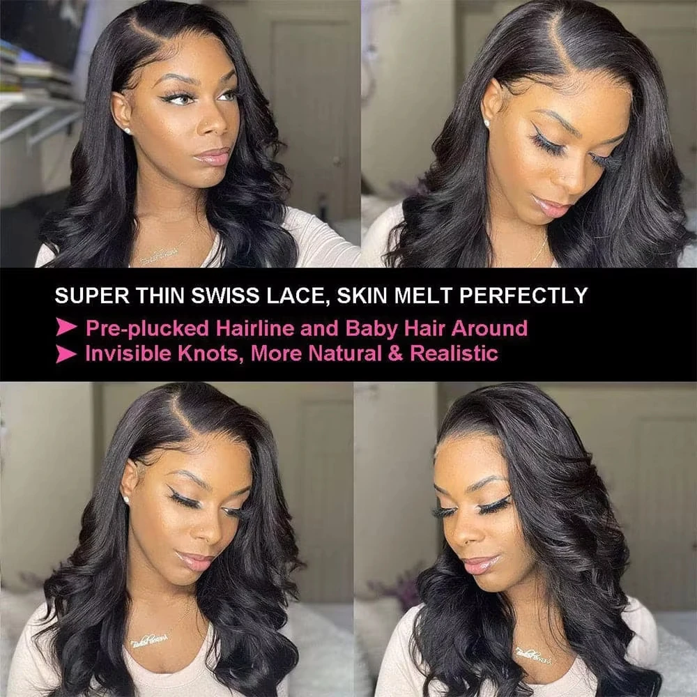 30 40 Inch Body Wave Human Hair Wigs 13x6 Hd Lace Front Wig human hair 13x4 Lace Frontal Wigs 4x4 Lace Closure Wig For Women 5