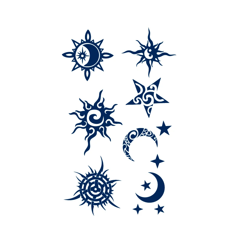 Große fisch delphin/totem/drachen/Phoenix Eye/Meerjungfrau Dauert 15 Tage Wasserdicht Temporäre Tattoos Männer Flash tatoo Gefälschte Tattoo Aufkleber – Detail 27